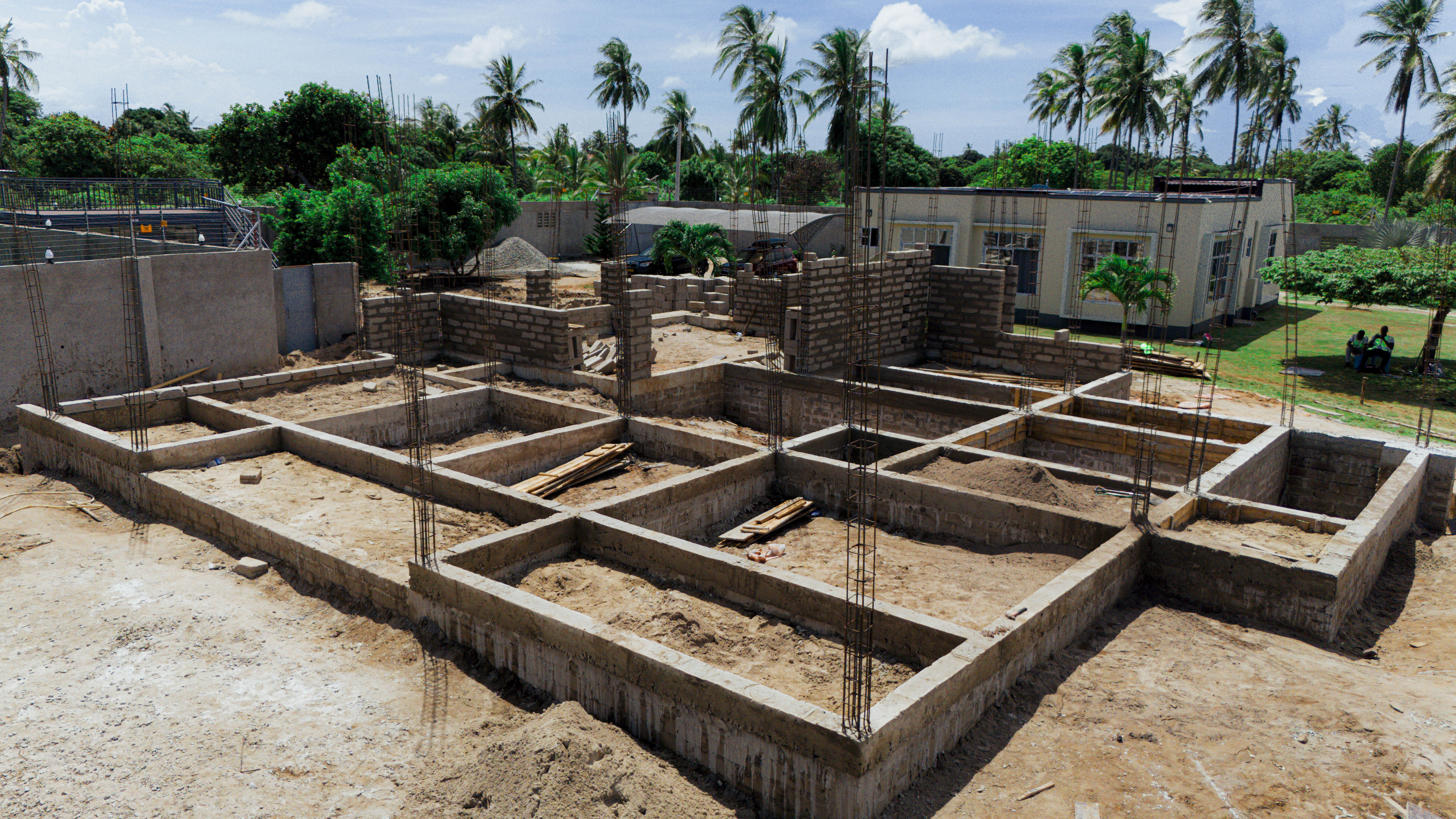 Kigamboni villa construction